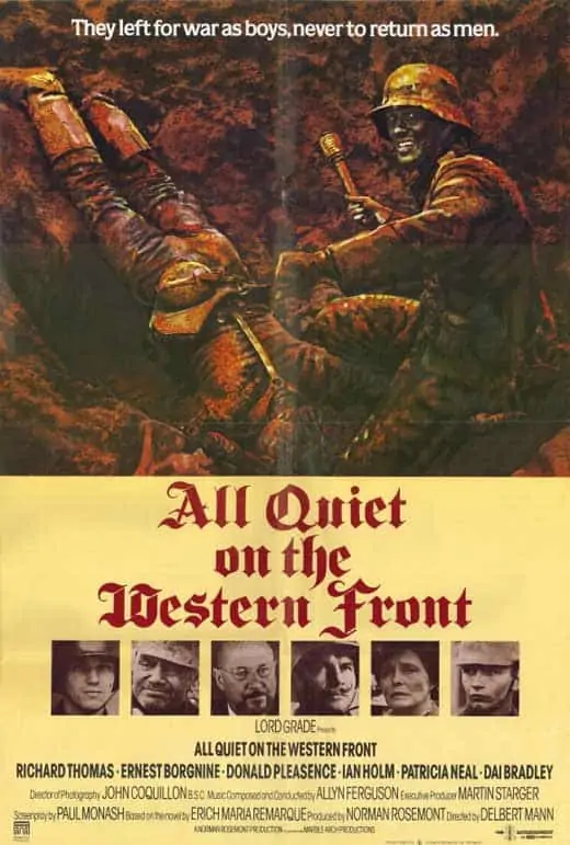 All Quiet on the Western Front War Movie