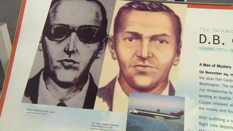 D.B. Cooper - Most Famous Heists In History