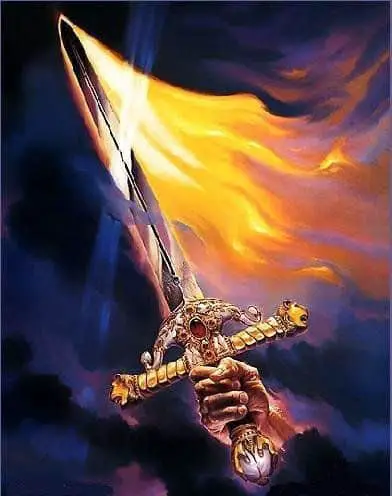 Flaming Sword - Top Legendary & Fictional Swords