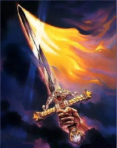 Flaming Sword - Top Legendary & Fictional Swords