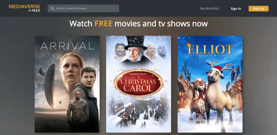Plex - Watch free movies online