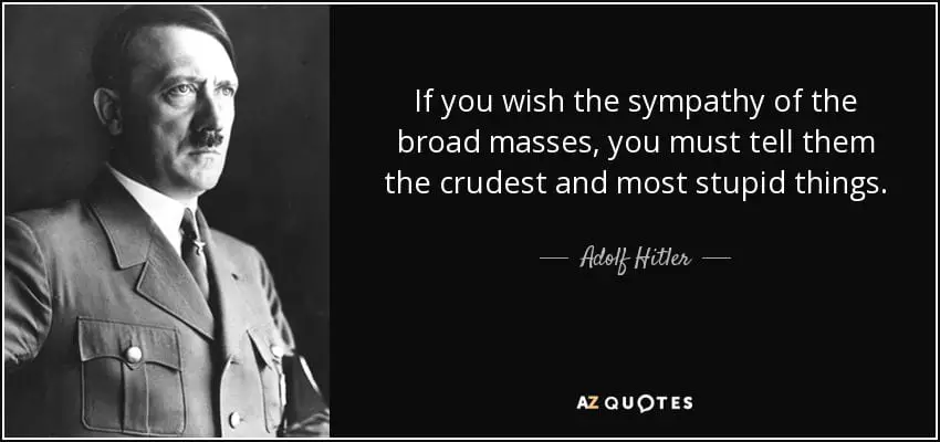 Adolf Hitler - Quote