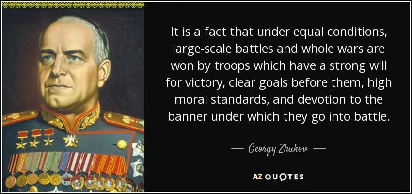 Georgy Zhukov Quote